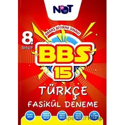 8.Sınıf Türkçe Branş Bitirme Sınavı 15 Fasikül Deneme (Kampanyalı) Binot Yayınları