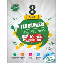 8.Sınıf Fen Bilimleri Deneme Sınavı (Kampanyalı) Mobil Yayıncılık