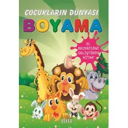 Çocukların Dünyası Boyama Kitabı 4 – Sevimli Hayvanlar - Kabile Çocuk