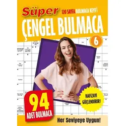Süper Çengel Bulmaca 6 - Hakan Kayar - Dokuz Yayınları