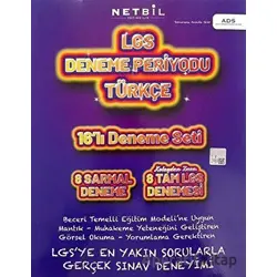 8.Sınıf LGS Türkçe Periyot 20 li Deneme (Kampanyalı) Netbil Yayıncılık