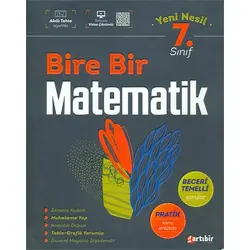 7.Sınıf Birebir Matematik (Kampanyalı) Artıbir Yayınları