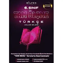 6.Sınıf Türkçe Tam Ölçme (Kampanyalı) Bilfen Yayıncılık