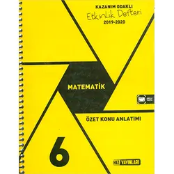 6.Sınıf Matematik Etkinlik Defteri Hız Yayınları