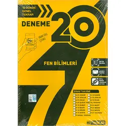 7.Sınıf 20li Fen Bilimleri Deneme Hız Yayınları