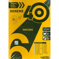 6.Sınıf 40lı İngilizce Deneme Hız Yayınları