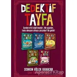 Dedektif Tayfa Seti (5 Kitap Takım) - Şebnem Güler Karacan - Uğurböceği Yayınları