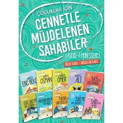 Çocuklar İçin Cennetle Müjdelenen Sahabiler Seti (10 Kitap Takım)