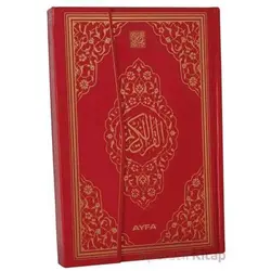 058 Kırmızı - Mühürlü Orta Boy Kuranı Kerim - Kolektif - Ayfa Basın Yayın