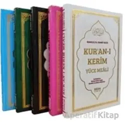 Kuran-ı Kerim Yüce Meali Orta Boy Metinsiz Meal (Renk Seçenekli)