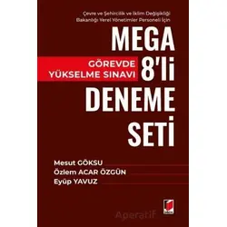 Görevde Yükselme Sınavı Mega 8li Deneme Seti - Mesut Göksu - Adalet Yayınevi