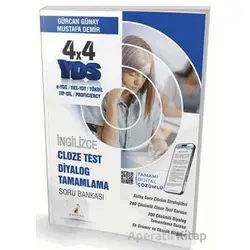 YDS İngilizce 4x4 Cloze Test Diyalog Tamamlama Soru Bankası