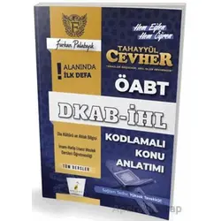 Tahayyül Cevher ÖABT DKAB - İHL Tüm Dersler Kodlamalı Konu Anlatımı