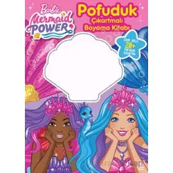 Barbie Medmaıd Power – Pofuduk Çıkartmalı Boyama Kitabı - Kolektif - Doğan Çocuk