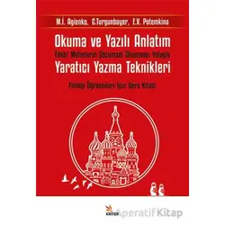 Okuma ve Yazılı Anlatım - Agienko Marina İvanovna - Kriter Yayınları