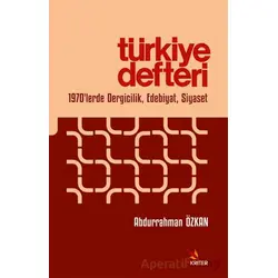 Türkiye Defteri - Abdurrahman Özkan - Kriter Yayınları