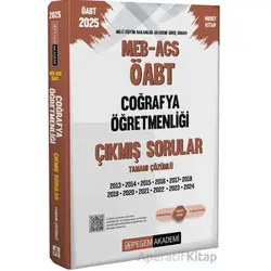2025 MEB-AGS-ÖABT Coğrafya Öğretmenliği Tamamı Çözümlü Çıkmış Sorular