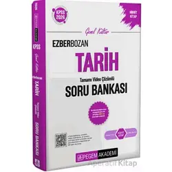 2026 KPSS Genel Yetenek Genel Kültür Ezberbozan Tarih Tamamı Video Çözümlü Soru Bankası