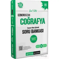 2026 KPSS Genel Yetenek Genel Kültür Ezberbozan Coğrafya Tamamı Video Çözümlü Soru Bankası