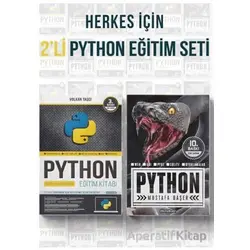 Herkes İc¸in 2li PYTHON Egˆitim Seti (2 Kitap) - Volkan Taşcı - Dikeyeksen Yayın Dağıtım