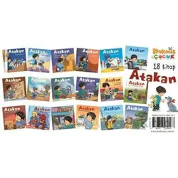 Atakan Serisi 18 Kitaplık Set - Seda Darcan Çiftçi - Kaknüs Yayınları
