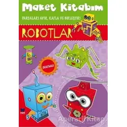 Maket Kitabım-Robotlar - Kolektif - Net Çocuk Yayınları