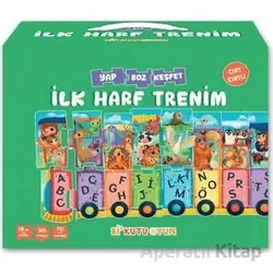 İlk Harf Trenim - Cırt Cırtlı Yapboz ve Kitap Seti - Halil İbrahim Öztürk - Bi Kutu Oyun