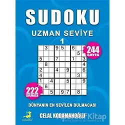 Sudoku Uzman Seviye 1 - Celal Kodamanoğlu - Olimpos Yayınları