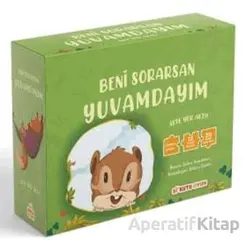 Beni Sorarsan Yuvamdayım-İşte Yer Altı! (Kitap ve Yapboz Seti) - Zehra Kandemir - Bi Kutu Oyun
