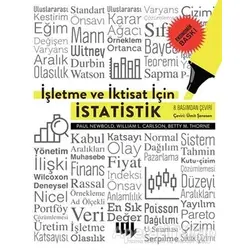 İşletme ve İktisat için İstatistik (Ekonomik Baskı)