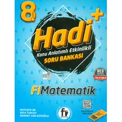 8. Sınıf Hadi Matematik Konu Etkinlikli Soru Bankası Fi Yayınları