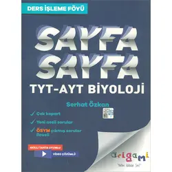 TYT AYT Biyoloji Sayfa Sayfa Ders İşleme Föyü Tammat Yayıncılık