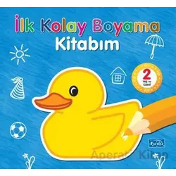 İlk Kolay Boyama Kitabım - Kolektif - Parıltı Yayınları