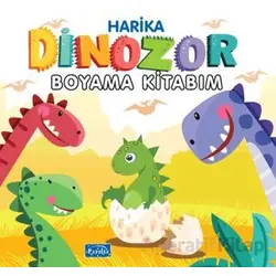 Harika Dinozor Boyama Kitabım - Kolektif - Parıltı Yayınları