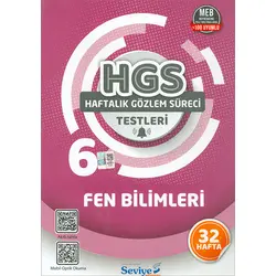 6.Sınıf Fen Bilimleri Testleri (Kampanyalı) Seviye Yayınları
