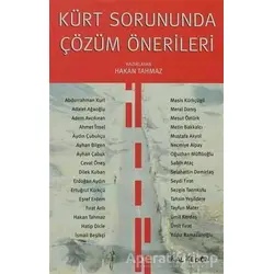 Kürt Sorununda Çözüm Önerileri - Hakan Tahmaz - Kalkedon Yayıncılık