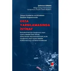 Ceza Yargılamasında İstinaf - Şehmus Ernas - Adalet Yayınevi