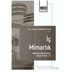 İç Mimarlık Alanında Uluslararası Araştırmalar – IV