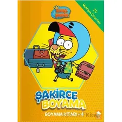 Kral Şakir - Şakirce Boyama Kitabı - 4 - Kolektif - Eksik Parça Yayınları