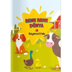 Renk Renk Dünya Boyama Kitabı - 2 - Kolektif - Eksik Parça Yayınları