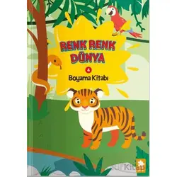 Renk Renk Dünya Boyama Kitabı - 4 - Kolektif - Eksik Parça Yayınları