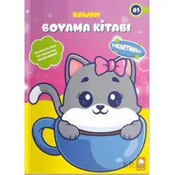 Kawaii Boyama Kitabı 1 - Kolektif - Eksik Parça Yayınları