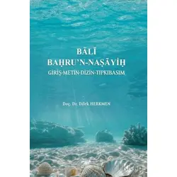 Bali Bahrun-Na?ayi? - Dilek Herkmen - Paradigma Akademi Yayınları