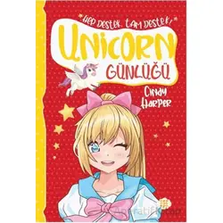 Unicorn Günlüğü 7 - Hep Destek, Tam Destek! - Cindy Harper - Dokuz Çocuk