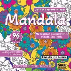 Çiçeklerle Mandala - Kollektif - Maxi Yayıncılık