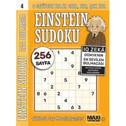 Einstein Sudoku 4 - Bertan Kodamanoğlu - Maxi Yayıncılık