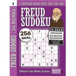 Freud Sudoku 4 - Bertan Kodamanoğlu - Maxi Yayıncılık