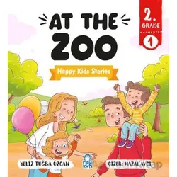 At The Zoo – Happy Kids Stories 2 (2. Sınıf İngilizce Hikaye) - Tuğba Özcan - Mavi Kirpi Yayınları