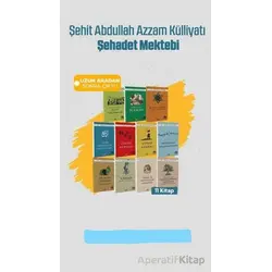 Şehit Abdullah Azzam Külliyatı Şehadet Mektebi 11 Kitap - Abdullah Azzam - Ravza Yayınları