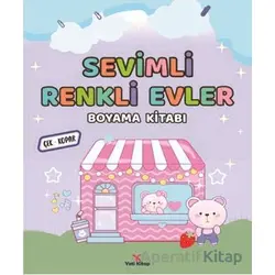 Sevimli Renkli Evler Boyama Kitabı - Feyyaz Ulaş - Yeti Kitap